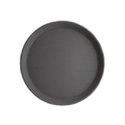 Olympia Kristallon Plastic Round Anti-Slip Bar Tray Small 280mm