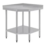 Vogue Corner Unit St/St - 960x800x600mm 37 3/4 X31 1/2 X23 1/2"