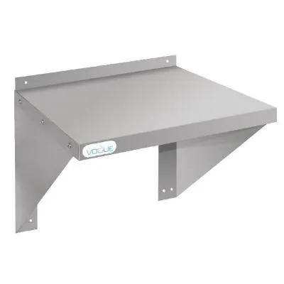 Vogue Microwave Wall Shelf St/St - 560x560x490mm 22x22x19 1/4"