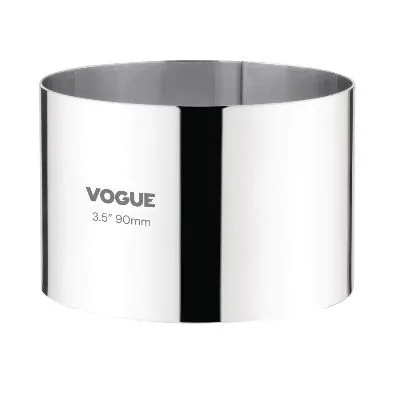 Vogue Mousse Ring St/St - 90 X 60mm 3 1/2 X 2 1/4"