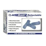Blue Strip Detectable Bandaid Plasters [100 Pack]