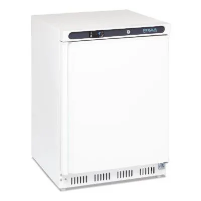 Polar C-Series Under Counter Freezer White 140ltr