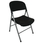Bolero Black Foldaway Utility Chair