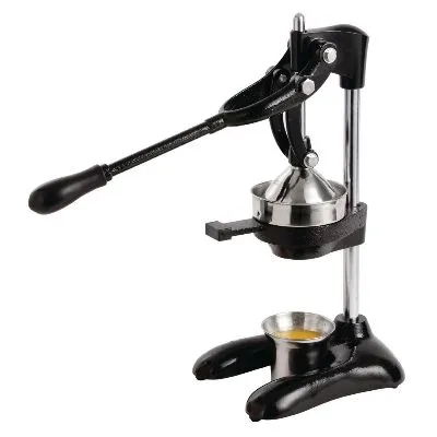 Black Cast Iron Juice Extractor