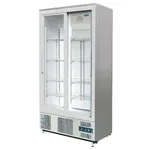 Polar G-Series Double Door Upright Back Bar Fridge Sliding St/St 490ltr