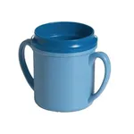 Double Handle Insulated Mug Blue - 250ml Pack Qty 1; Ctn Qty 24
