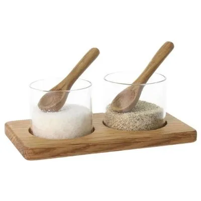 Olympia Salt & Pepper Pinch Pots (includes Pots & Spoon)