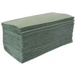 Edlp - Jantex Green Z Fold Hand Towels 1ply (pack 15 X 200sheets)
