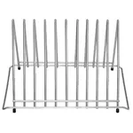 Hygiplas Heavy Duty Chopping Board Rack St/St 10 Slots