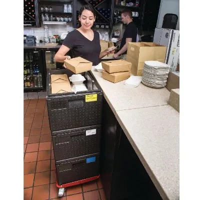 Vogue Epp Insulated Food Carrier Box 1/1 Gn 200mm 46ltr