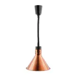Apuro Retractable Conical Heat Shades - Copper Finish