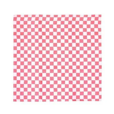 Vogue Chef Tea Towel Red - 660x660mm 26x26"