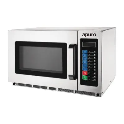 Apuro Commercial Microwave Programmable Medium Duty 34l