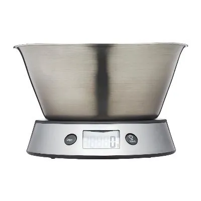 Taylor Pro Weighing Bowl Dual Digital Kitchen Scale 5kg