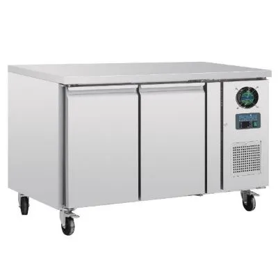 Polar U-Series Double Door Counter Freezer - 282ltr
