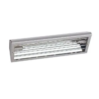 Roband Heat Lamp 1500w Hl26 ; Stainless Steel. 335(w)mm