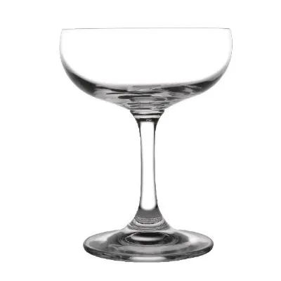 Olympia Crystal Bar Collection Champagne Saucer - 200ml [6 Pack]
