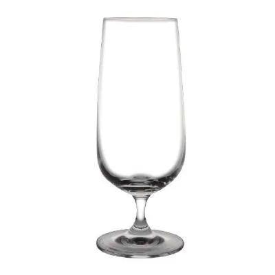 Beer Glass Crystal Stemmed — 410ml Pack 6