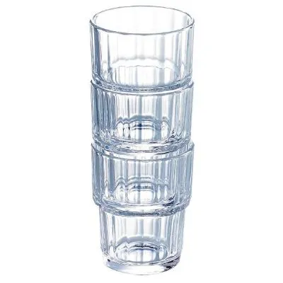 Arcoroc Norvege Stacking Old Fashioned Tumbler - 250ml 8.75oz [6 Pack]