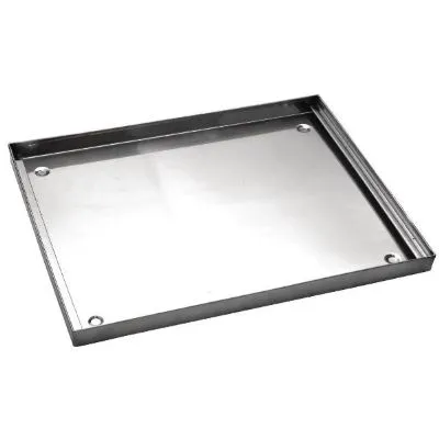 Drip Tray For Glass Baskets Stainless Steel - 425 X 350mm 17x14"