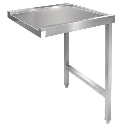 Pass Through Dishwasher Table 1100mm Right Hand