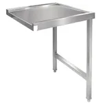 Pass Through Dishwasher Table 1100mm Right Hand