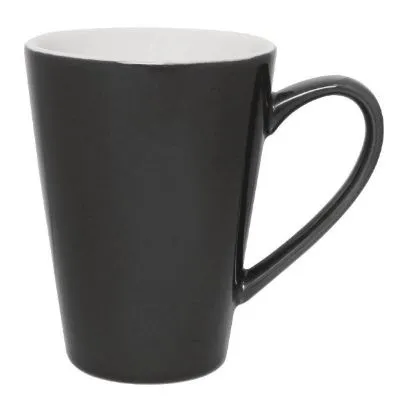 Olympia Cafe Latte Cup Charcoal - 454ml 16oz [min Order 12]