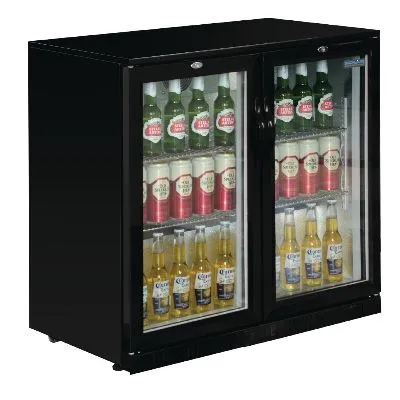 Polar G-Series Back Bar Cooler With 2 Hinged Doors 208ltr