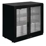 Polar G-Series Back Bar Cooler With 2 Sliding Doors 208ltr