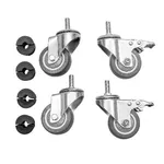 Vogue Castors For Vogue St/St Tables [set Of 4ea] - Only Suitable For Vogue Regular Tables And Not The Premium Tables