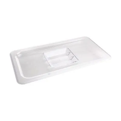 Vogue Clear Polycarbonate Gn Lid - 1/4
