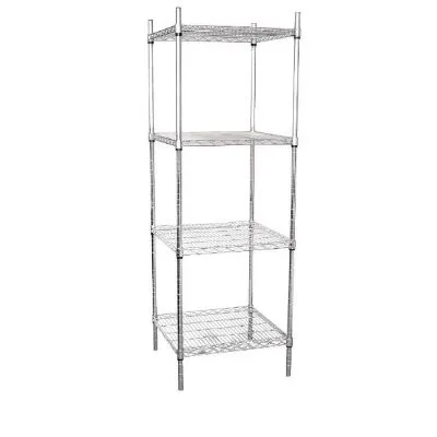 Vogue Tower Display Unit 4 Shelves - 1830x610x610mm 72x24x24"