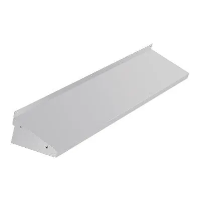 Edlp Vogue Wall Shelf With Brackets St/St - 1200x300mm 47x12"