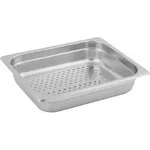 Anti-Jam Steam Pan-S/S | 1/2 Size 100mm | Perforated