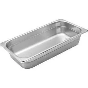 1/3 Size Anti-Jam Steam Pan (150mm D, 6.2lt)