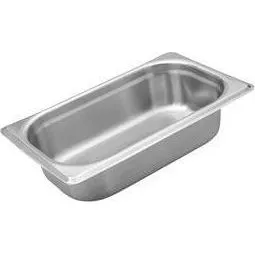 1/4 Size Anti-Jam Steam Pan (100mm D, 2.8lt)