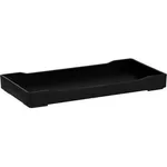 Amenity Tray Black 205x105x20mm