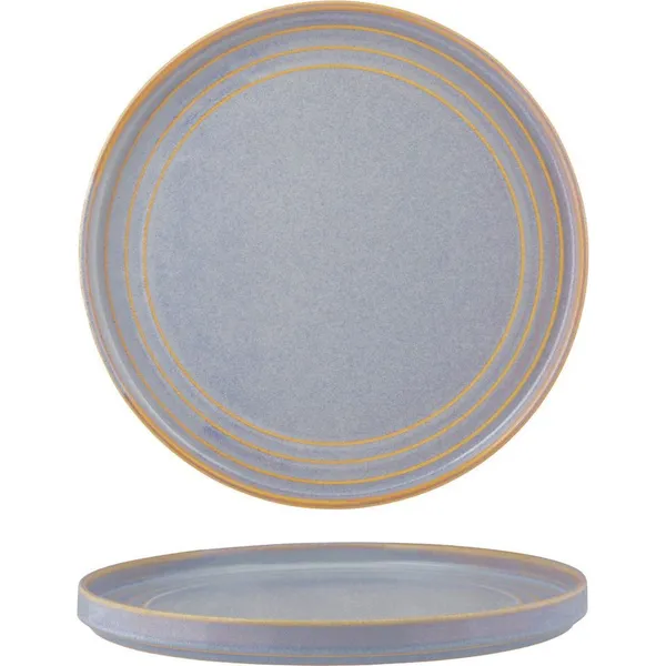 Urban Loft Azure Blue Round Plate 270mm