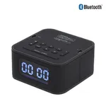 Nero Soundbox Alarm Clock, Radio With Bluetooth, Fm Radio, Big Digit Led Display & 2 X Usb Charging Outlets.