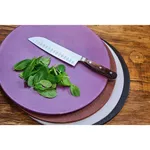 Cutting Board Polyethylene Round Black 350x13mm