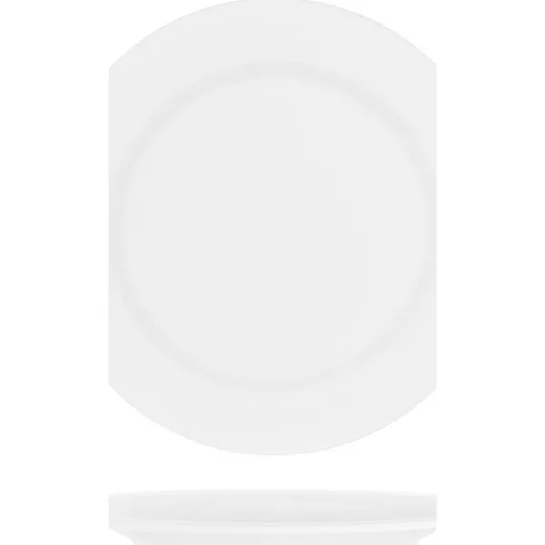 Chelsea Round Plate Flat Rim 260mm
