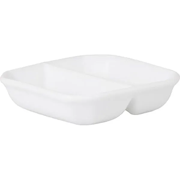 Chelsea Sauce Dish 2 Compartments 90mm