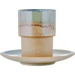 Brew Pottery-Sandy Beige Tumbler Stack No Hdl 220ml