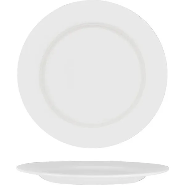 Ascot Round Plate Wide Rim 247mm