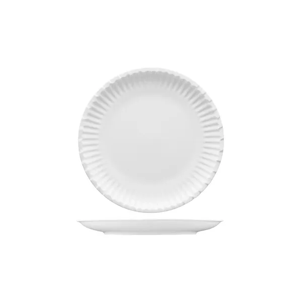 Paper (look) Plate-203mm Ø