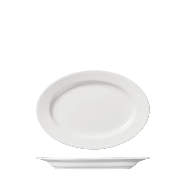 Oval Plate Wide Rim 260mm