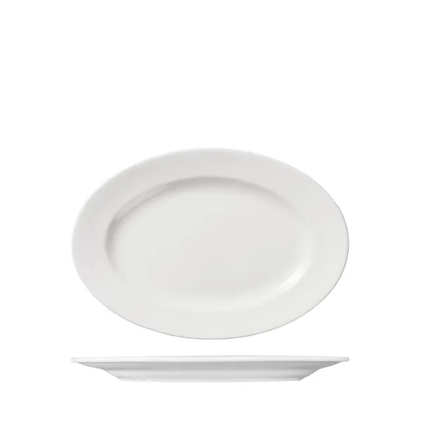 Oval Plate Wide Rim 280mm