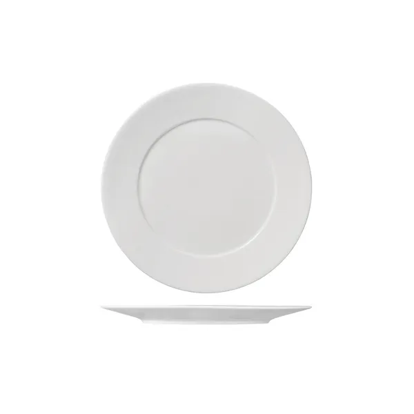 Round Plate Wide Rim 220mm