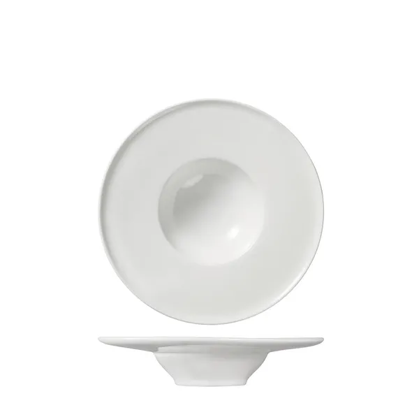 Gourmet Bowl Wide Rim — 220mm
