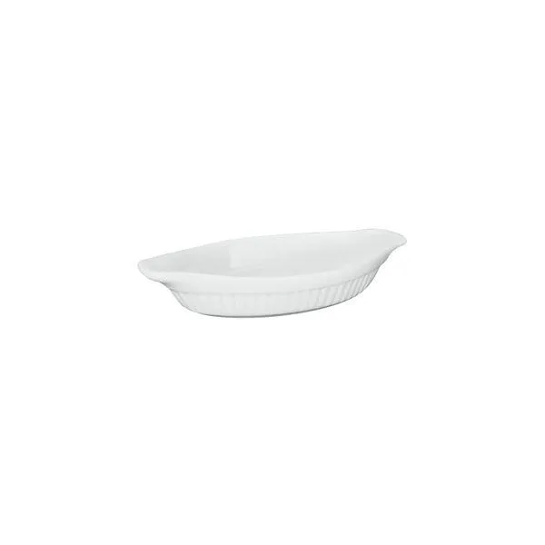 Oval Au Gratin-Ribbed, 230mm/225ml